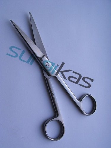 Stainless Steel Dissecting Scissor, Sharp/Blunt Tip,Straight,5.5